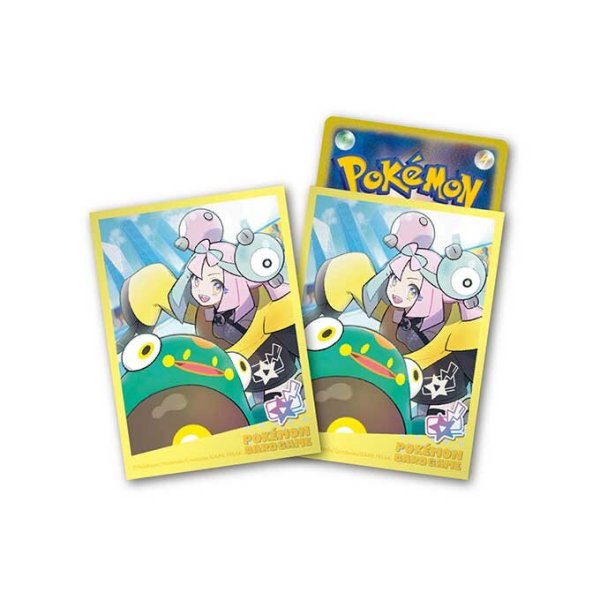 画像1: デッキシールド『POKEMON TRAINERS ナンジャモ＆ハラバリー』64枚入り【サプライ】 (1)