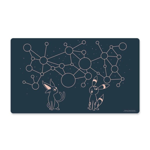 画像1: 【海外限定】Pokémon TCG: Espeon & Umbreon Starry Constellations Playmat【サプライ】 (1)